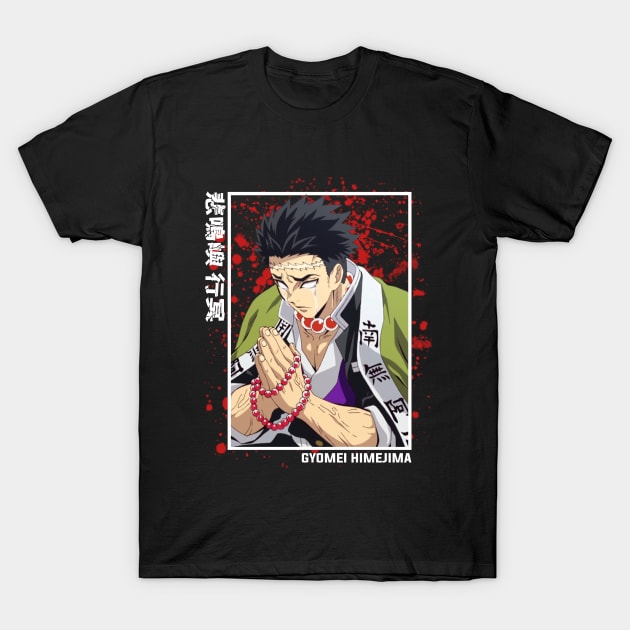 Gyomei Himejima - Demon Slayer T-Shirt by Otaku Emporium